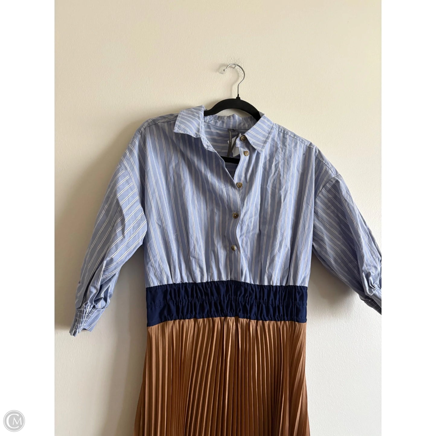 Dress Casual Maxi By Anthropologie In Striped Pattern, Size: Sp