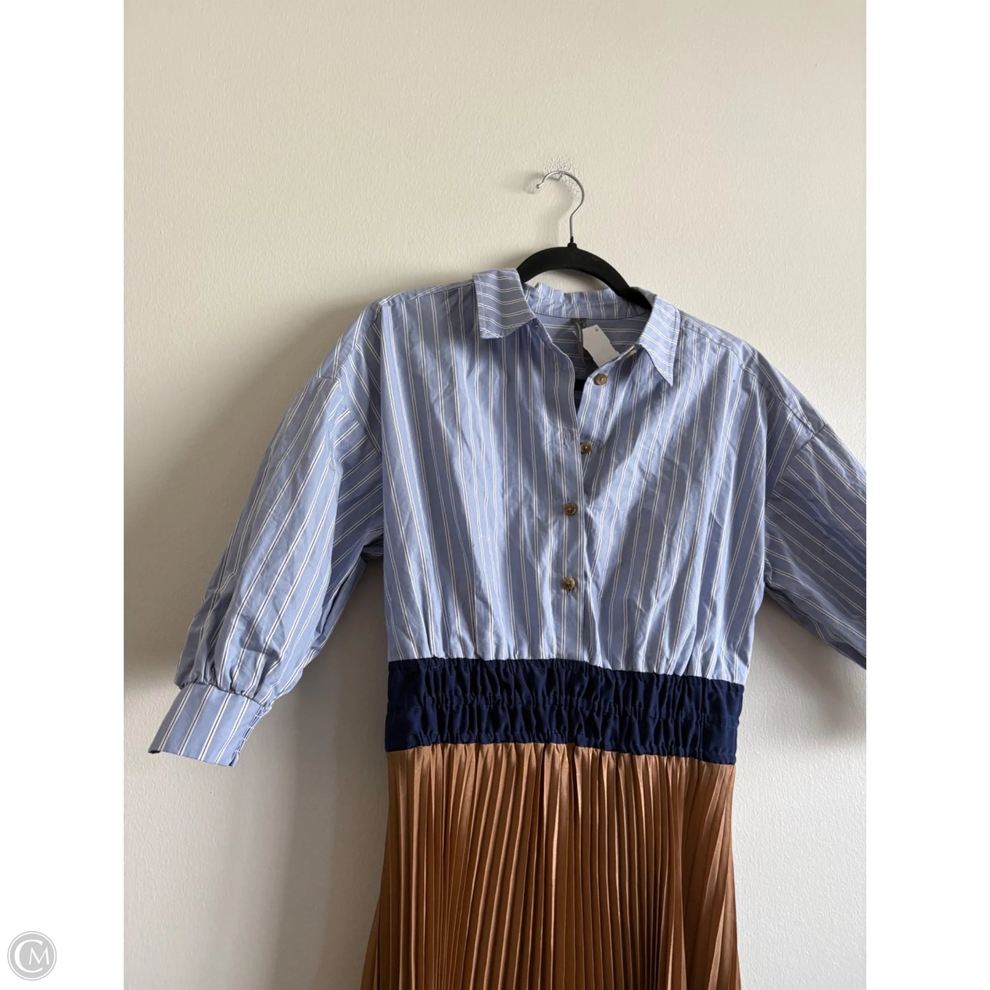 Dress Casual Maxi By Anthropologie In Striped Pattern, Size: Sp