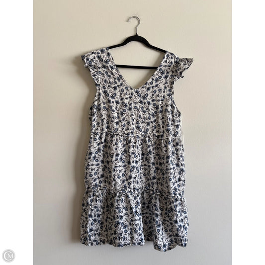 Dress Casual Short By Lucky Brand In Blue, Size: L