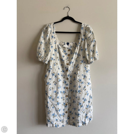 Dress Casual Short By Old Navy In Floral Print, Size: L