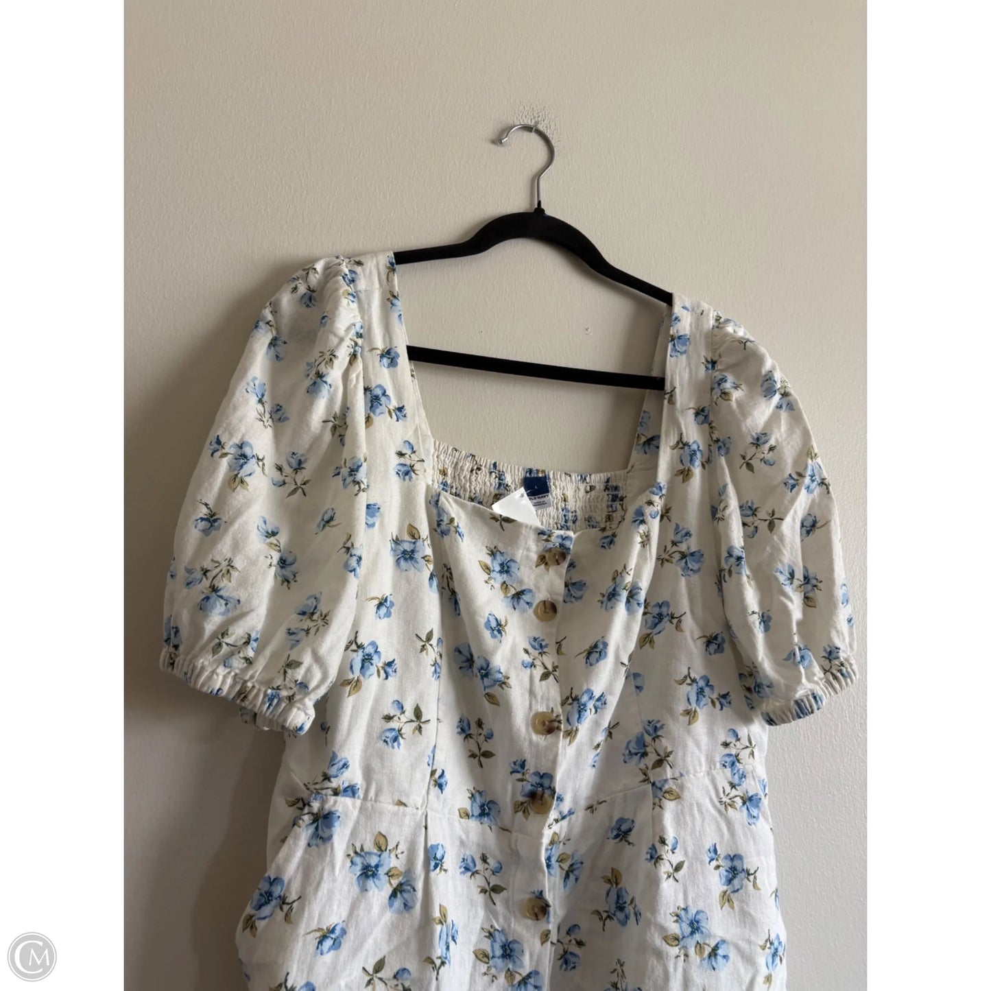 Dress Casual Short By Old Navy In Floral Print, Size: L