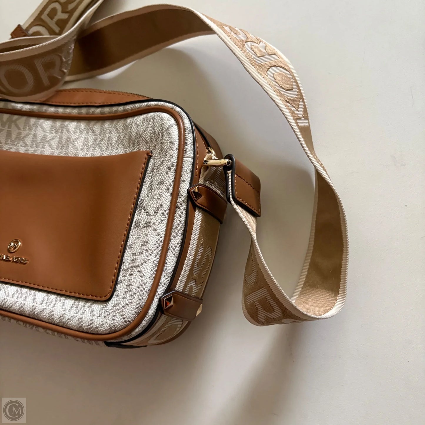 Crossbody Designer By Michael Kors, Size: Medium