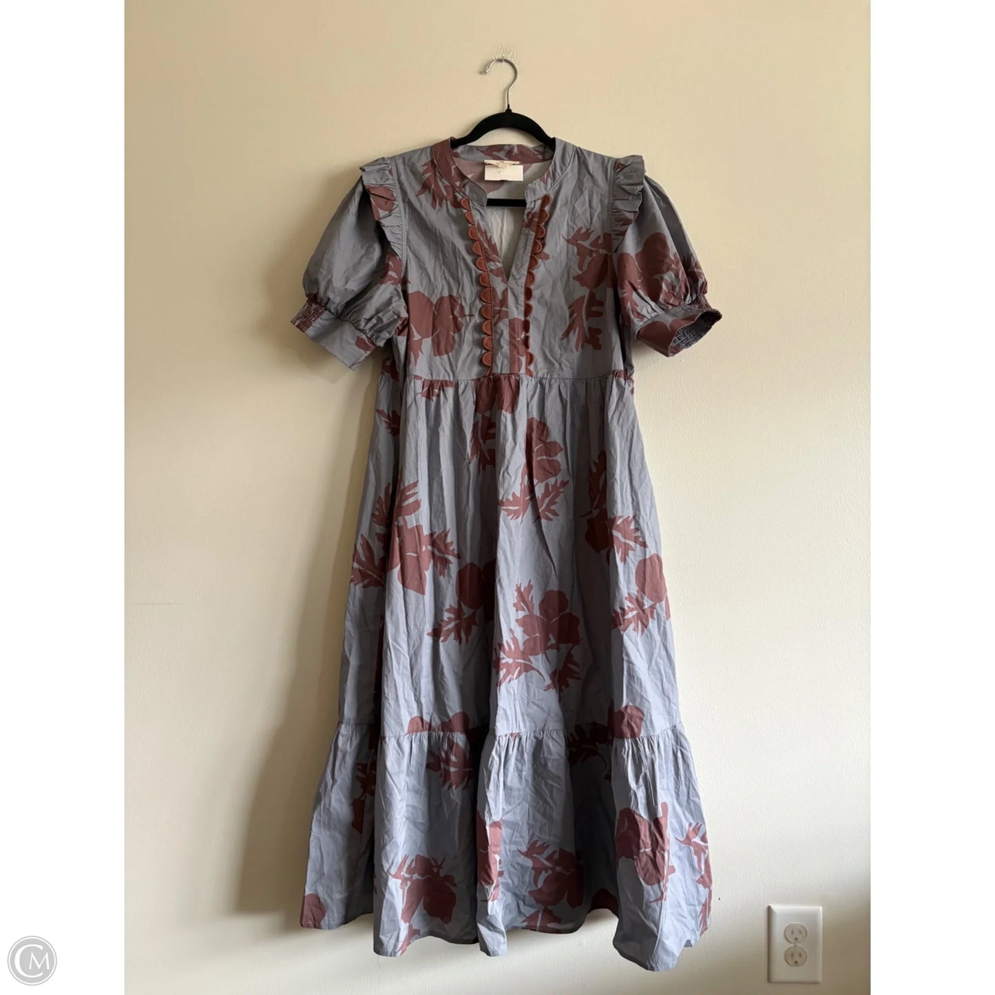 Dress Casual Maxi By Entro In Blue, Size: L