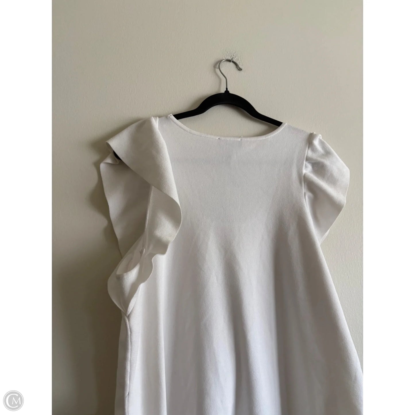 Dress Sweater By Express In White, Size: Xl