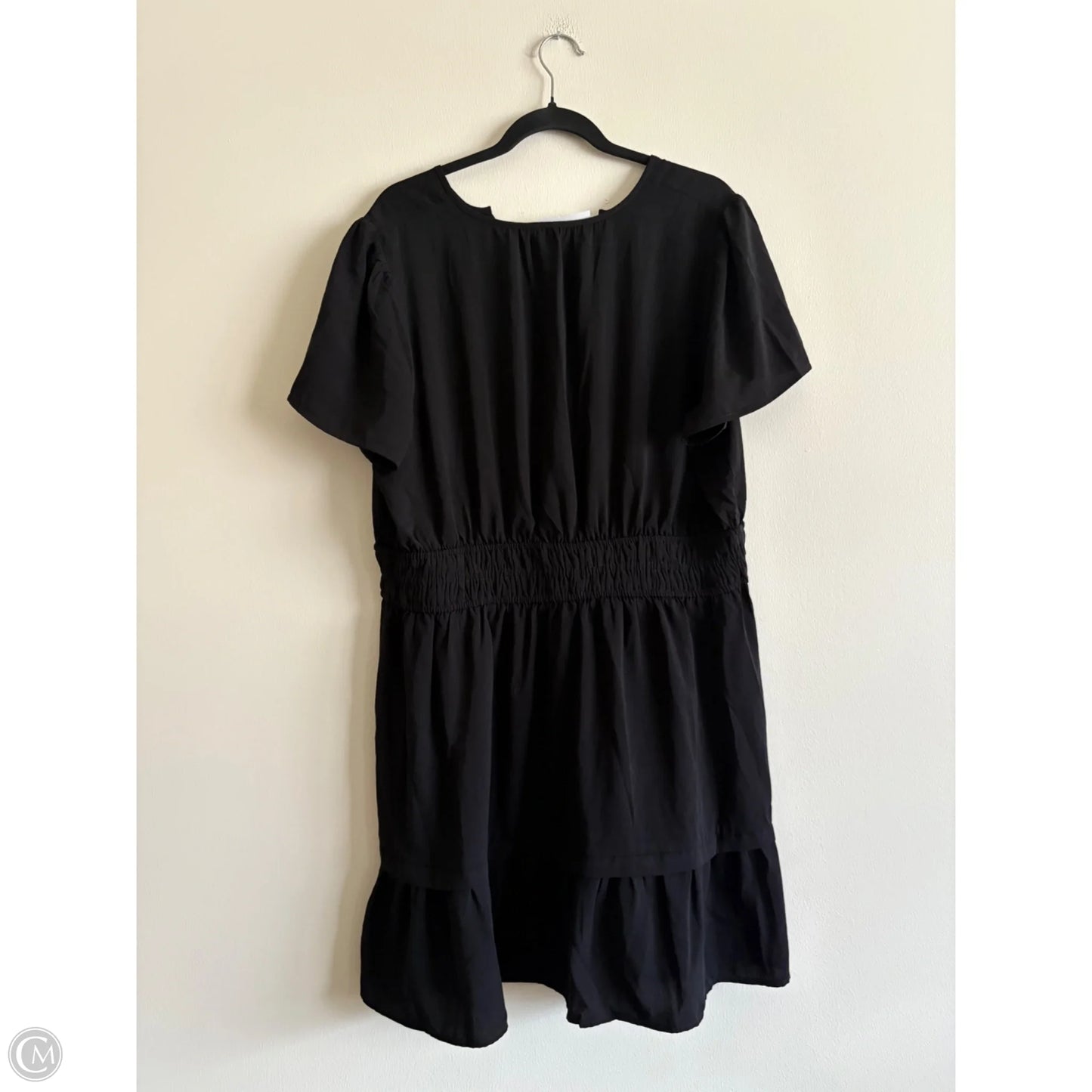 Dress Casual Midi By Express In Black, Size: Xl