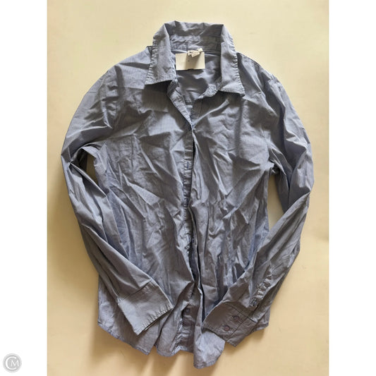Top Long Sleeve By Worthington In Blue, Size: M