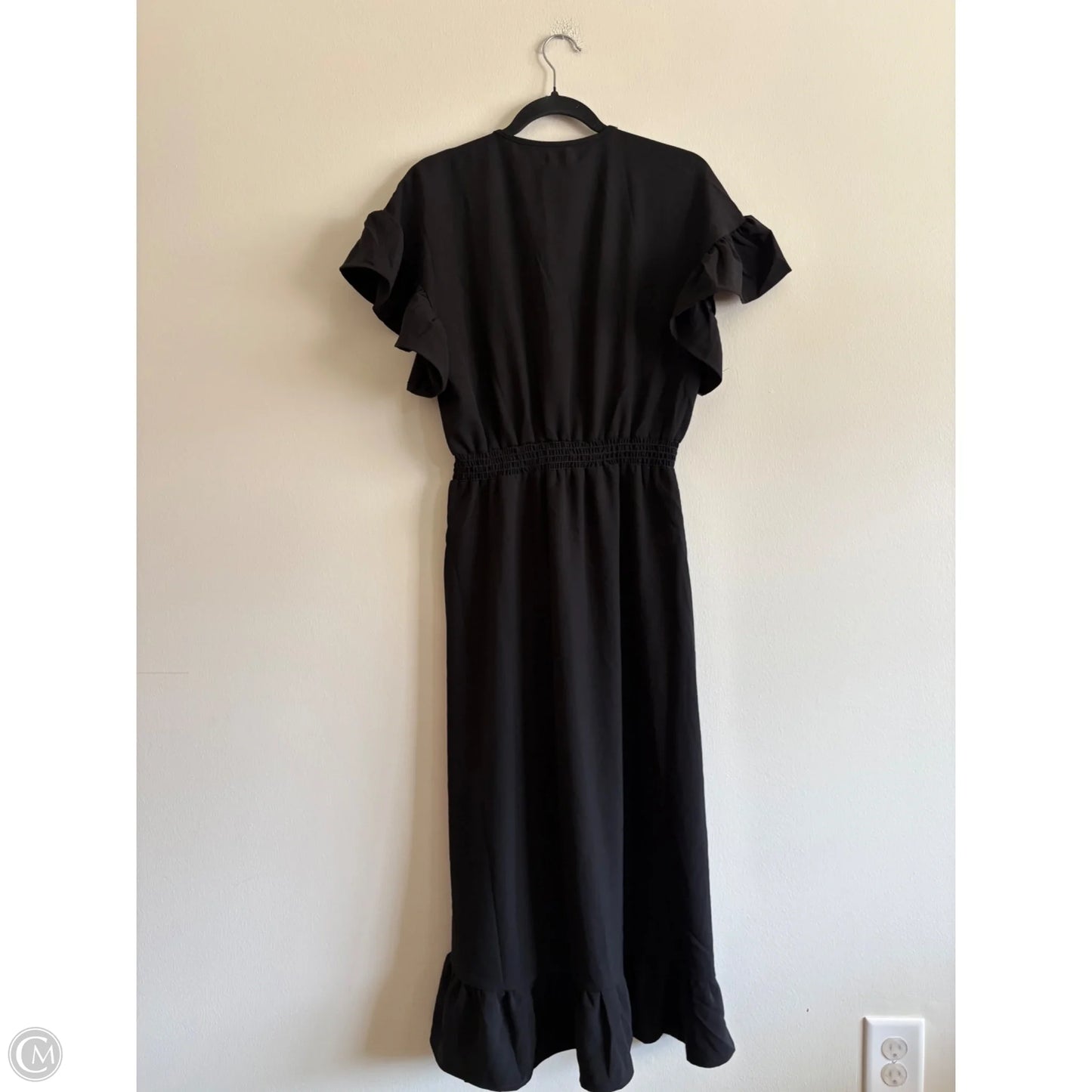 Dress Casual Maxi By Max Studio In Black, Size: L