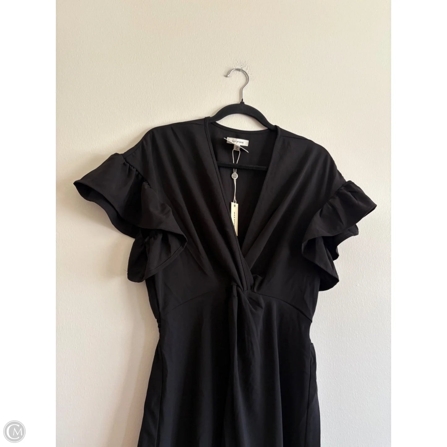 Dress Casual Maxi By Max Studio In Black, Size: L