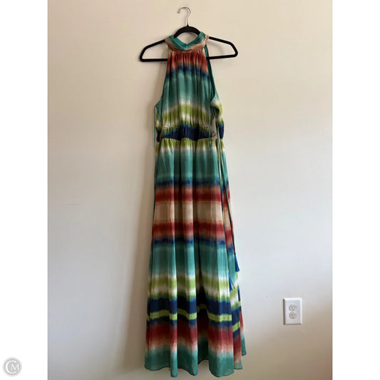 Dress Casual Maxi By TAYLOR In Multi-colored, Size: 14