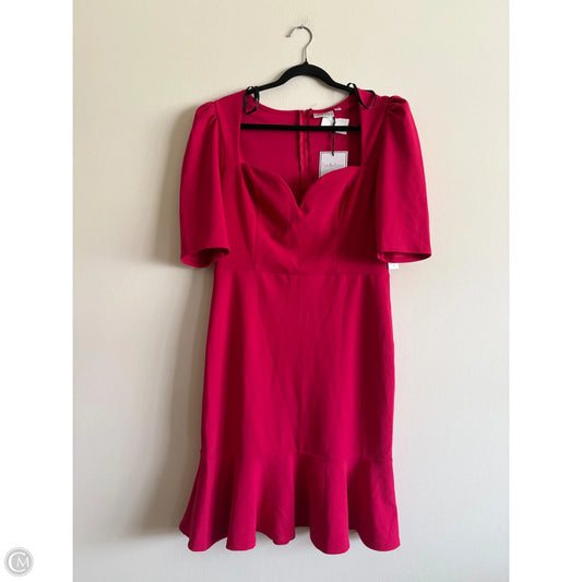 Dress Party Midi By Premier Amour In Pink, Size: 14