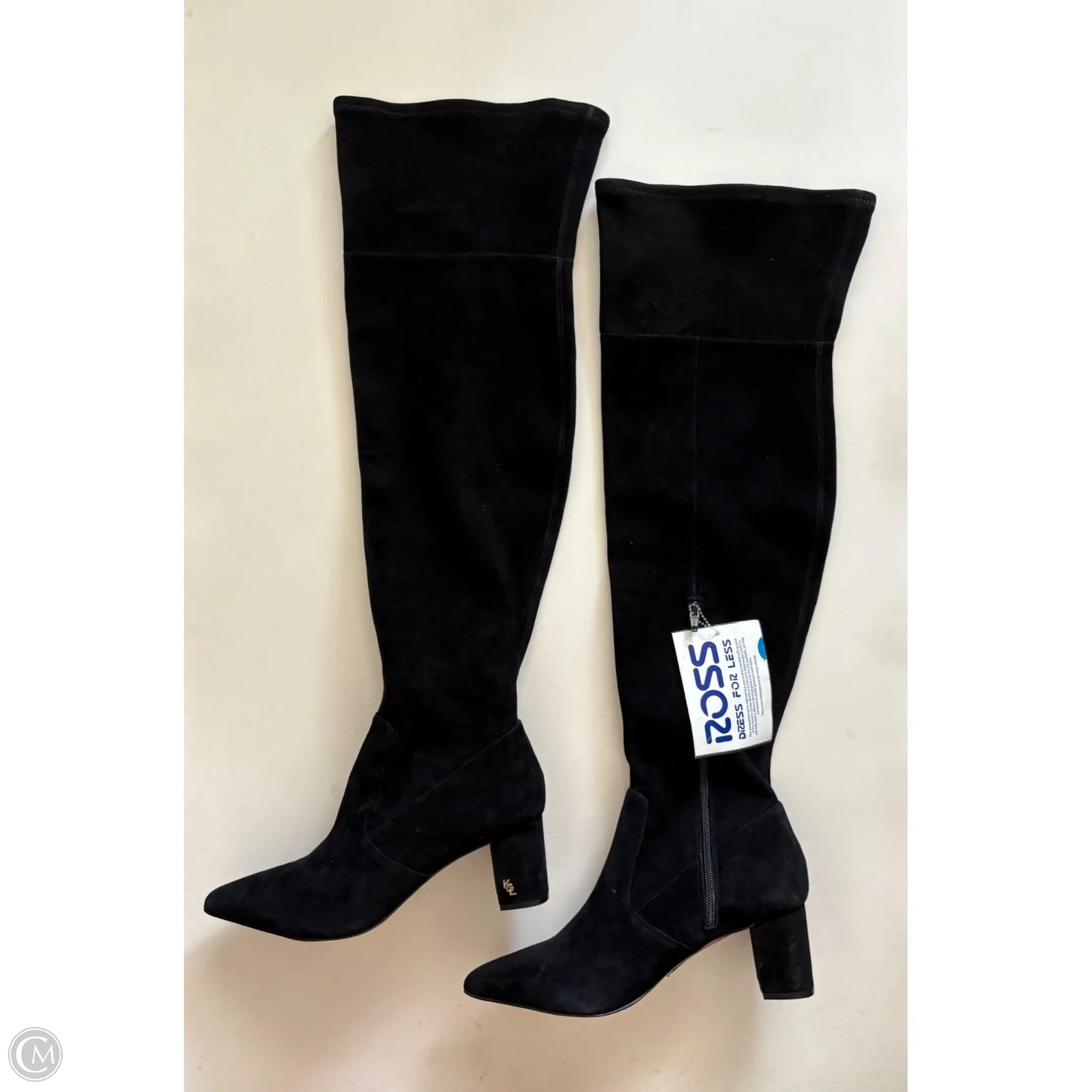 Boots Designer By Kurt Geiger In Black, Size: 10.5