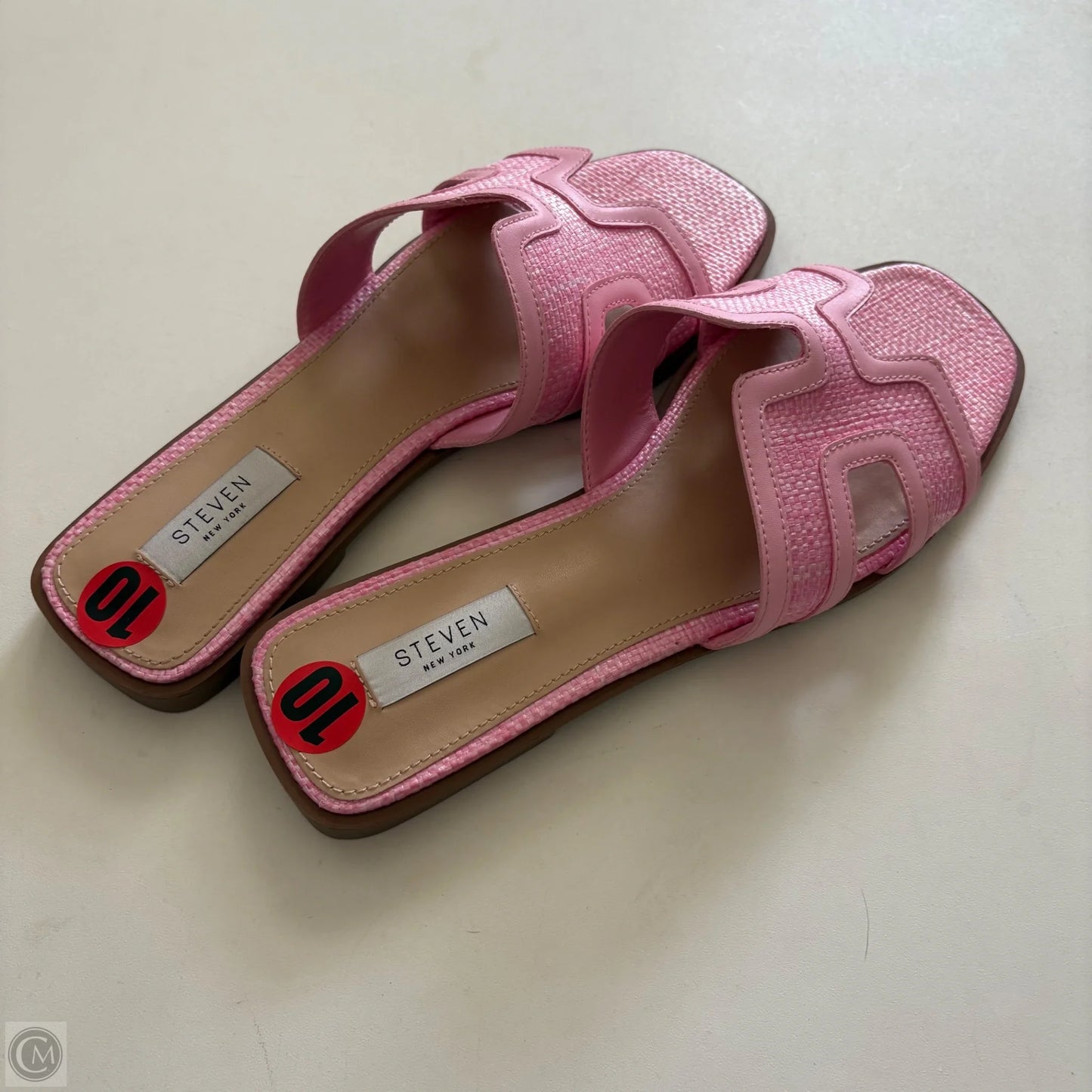 Sandals Flats By STEVEN NEW YORK In Pink, Size: 10