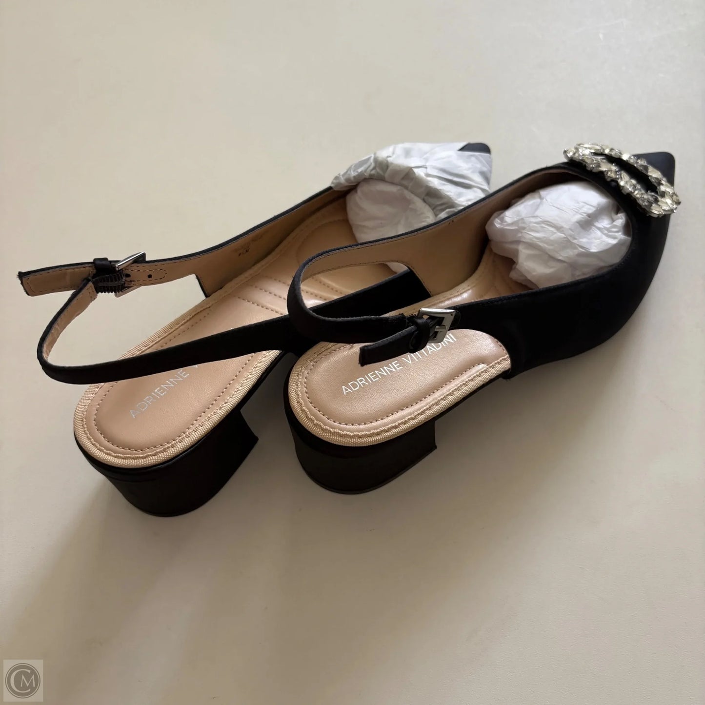 Shoes Heels Kitten By Adrienne Vittadini In Black, Size: 9.5