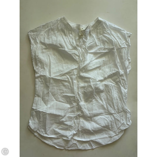 Top Short Sleeve By H&m In White, Size: S