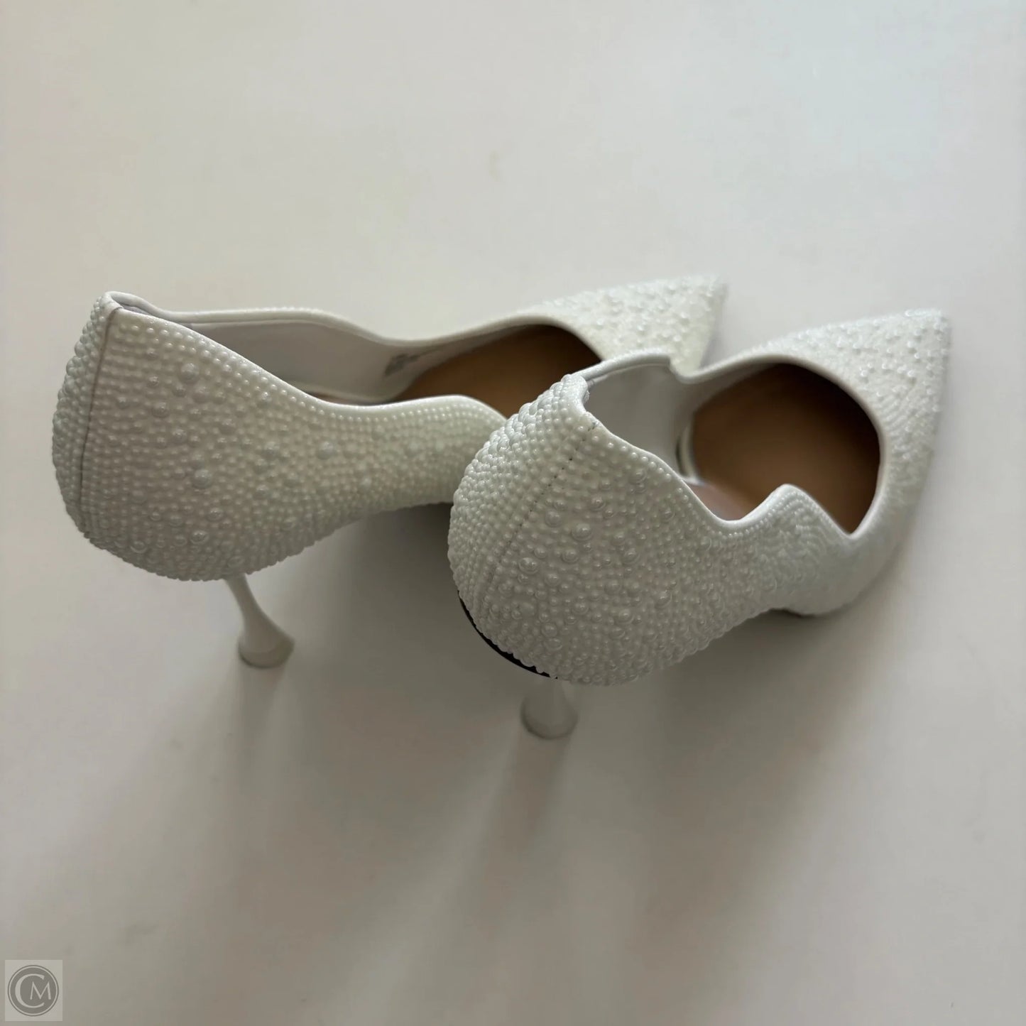 Shoes Heels Stiletto By Gianni Bini In Cream, Size: 10
