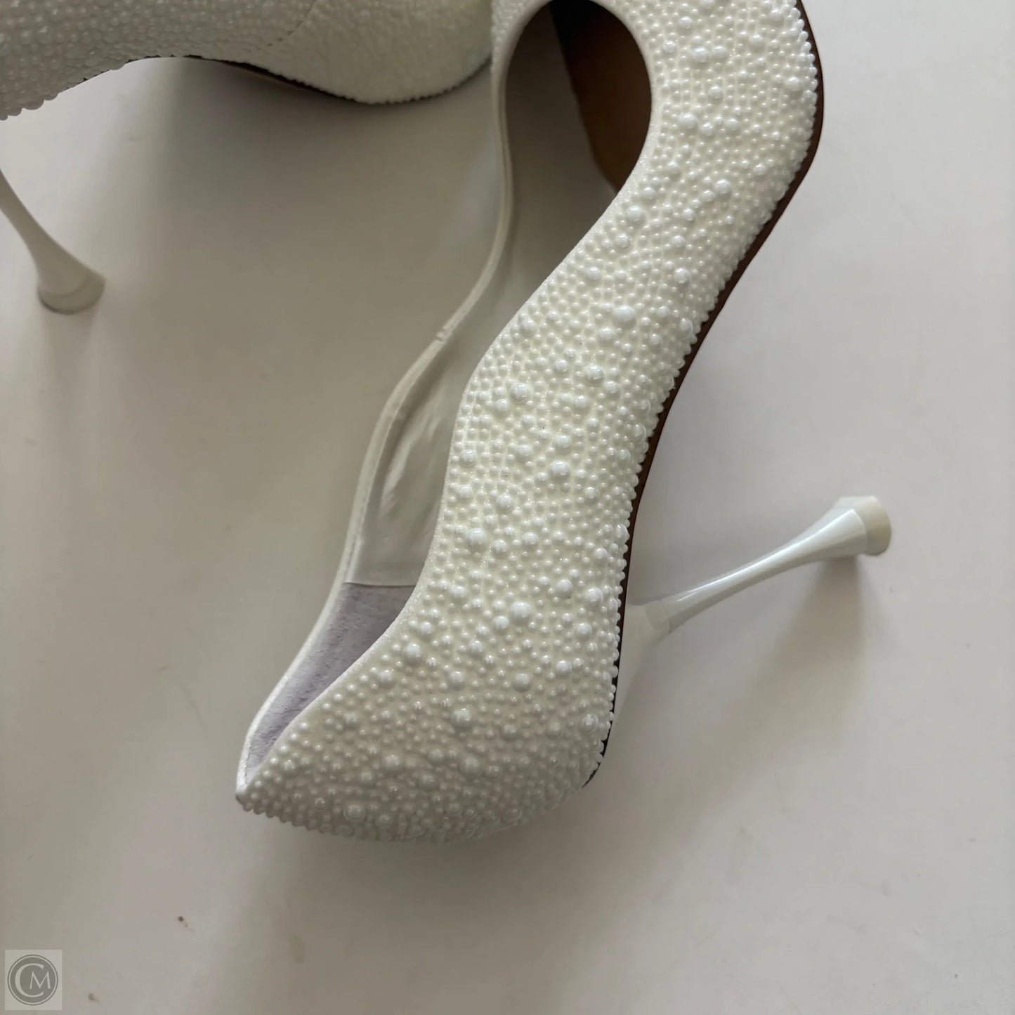 Shoes Heels Stiletto By Gianni Bini In Cream, Size: 10