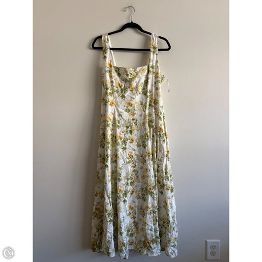 Dress Casual Maxi By Laura Ashley In Floral Print, Size: 10