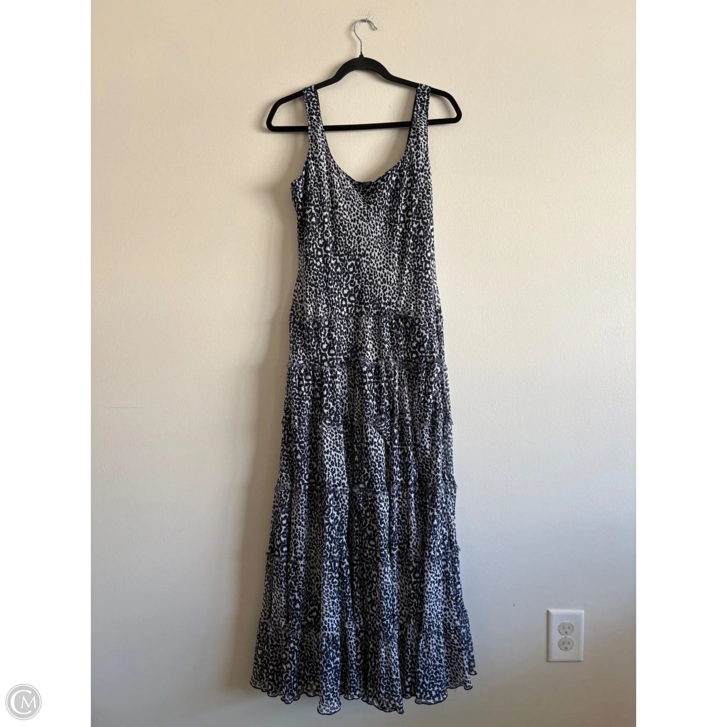 Dress Casual Maxi By Jones New York In Blue, Size: 14