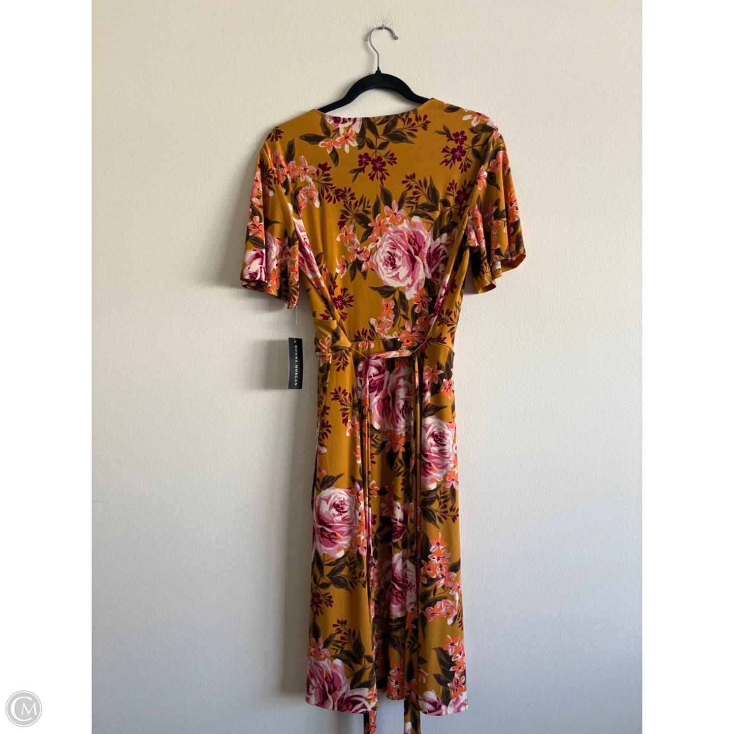 Dress Casual Midi By Donna Morgan In Floral Print, Size: 14