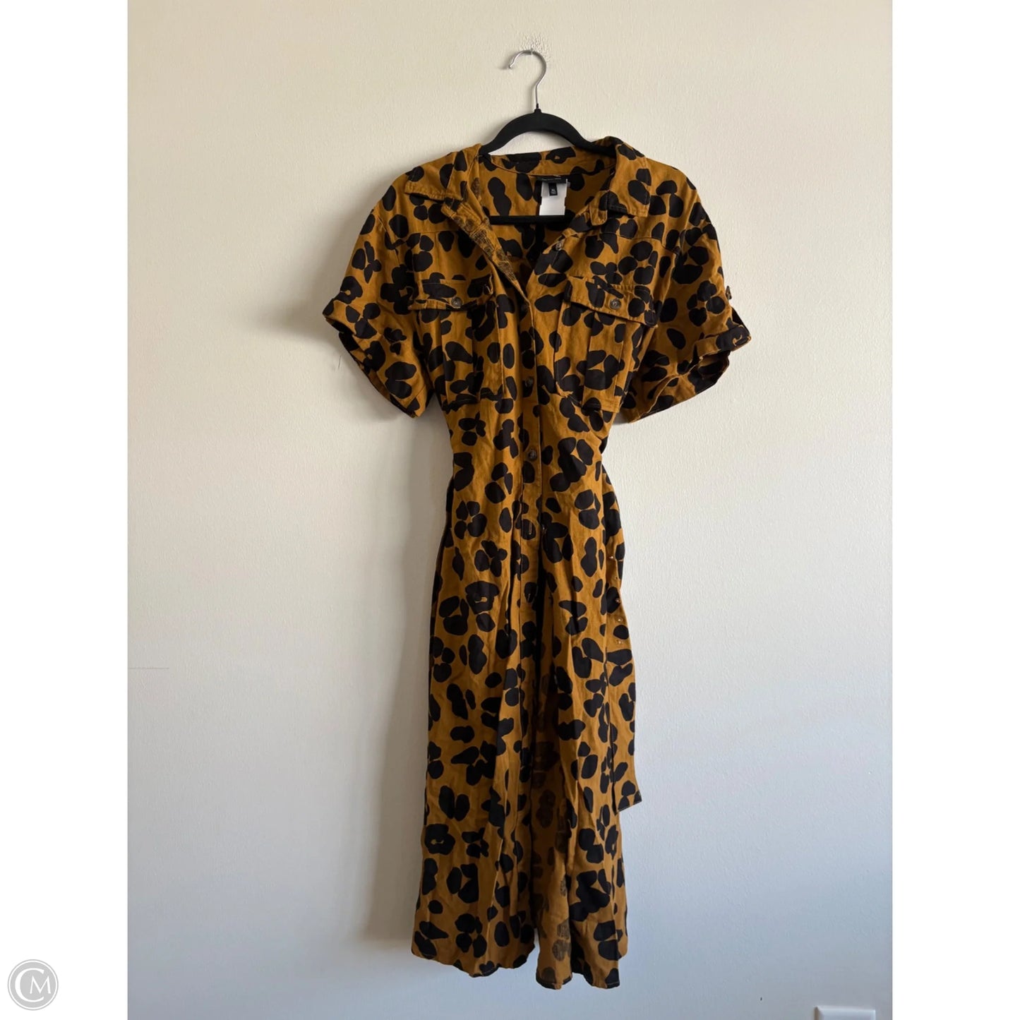 Dress Casual Maxi By Who What Wear In Tan, Size: Xl