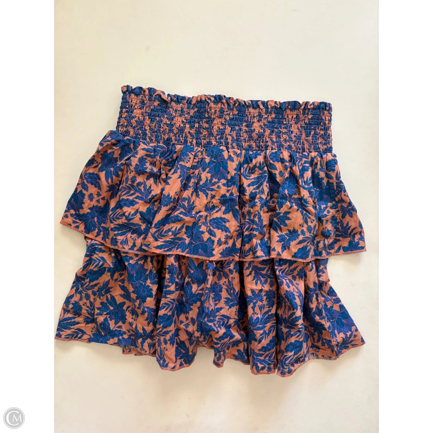 Skirt Mini & Short By Universal Thread In Floral Print, Size: L