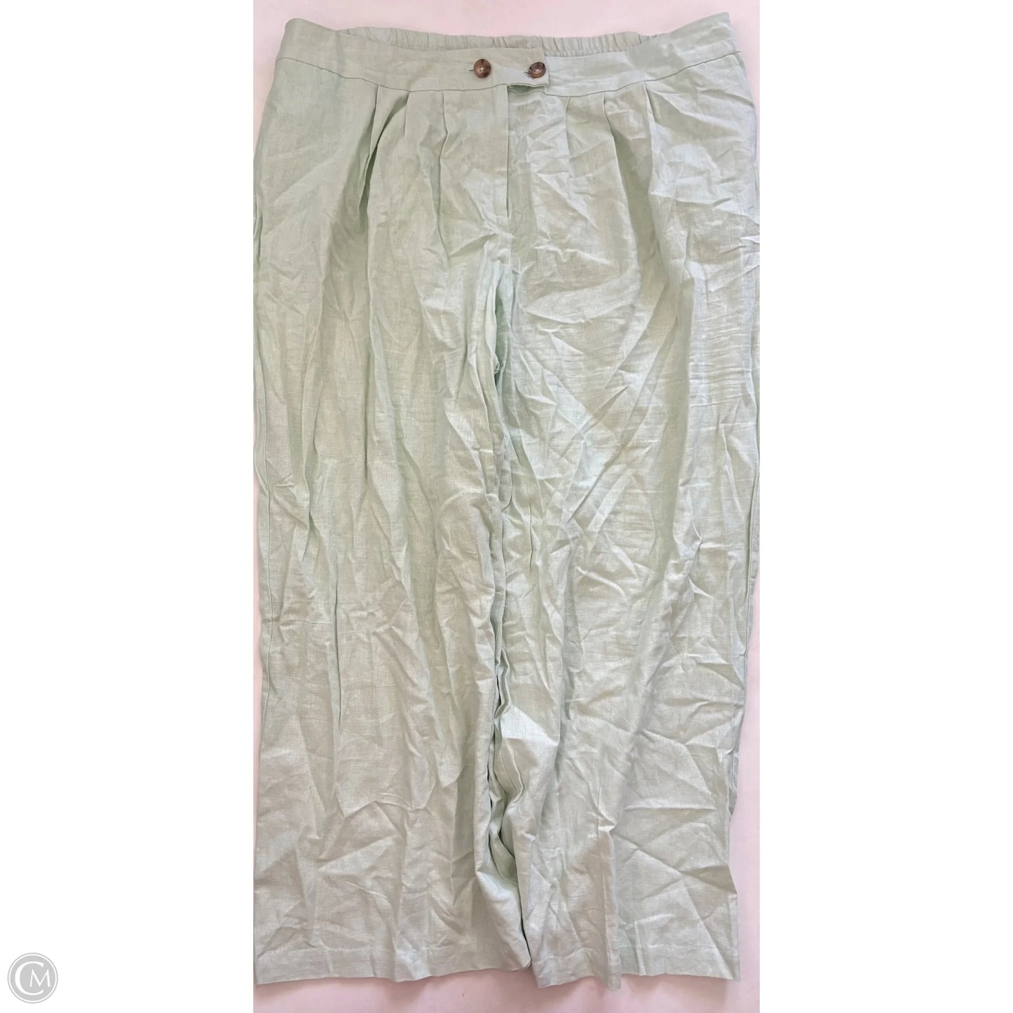 Pants Dress By Cato In Green, Size: 24