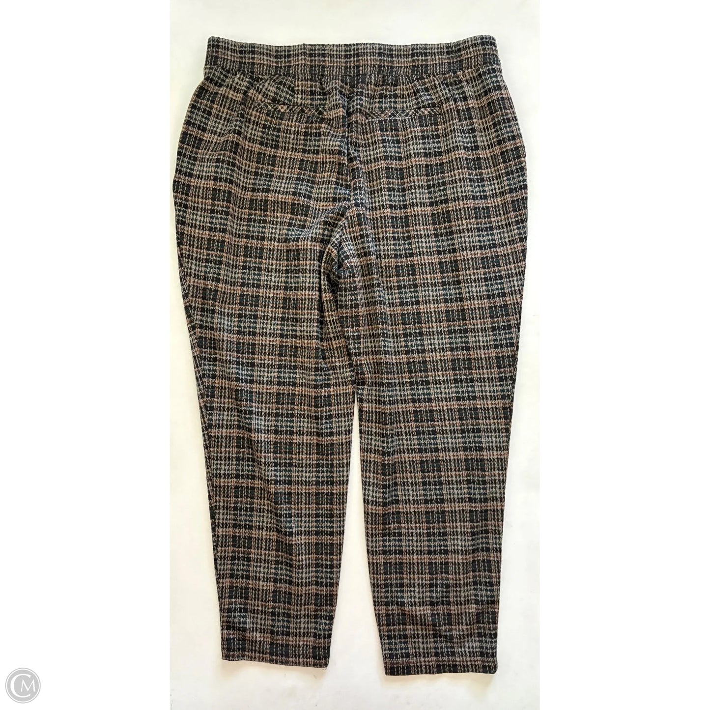 Pants Dress By Cato In Plaid Pattern, Size: 18