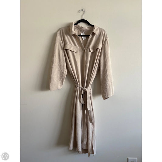 Dress Casual Maxi By Cato In Beige, Size: 22