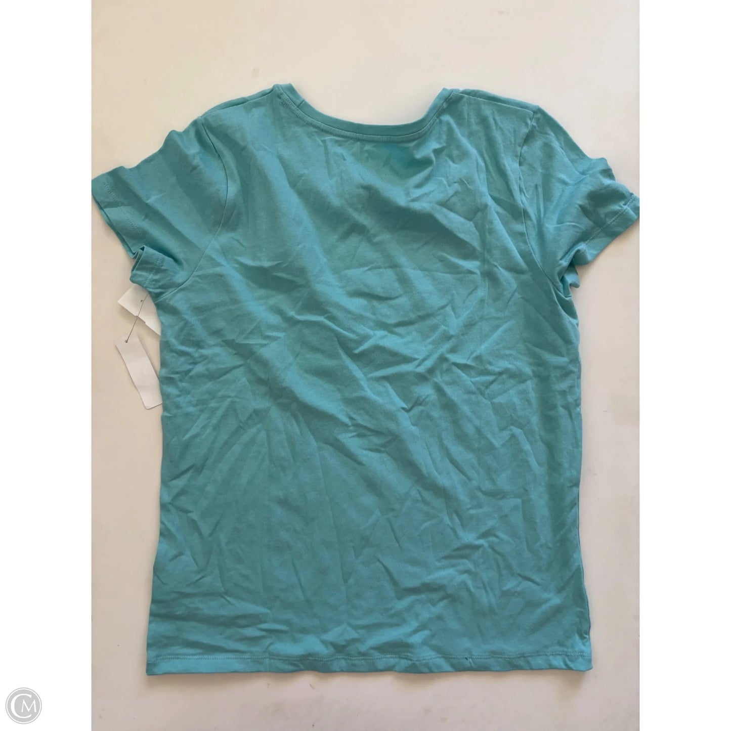 Top Short Sleeve By Time And Tru In Blue, Size: M