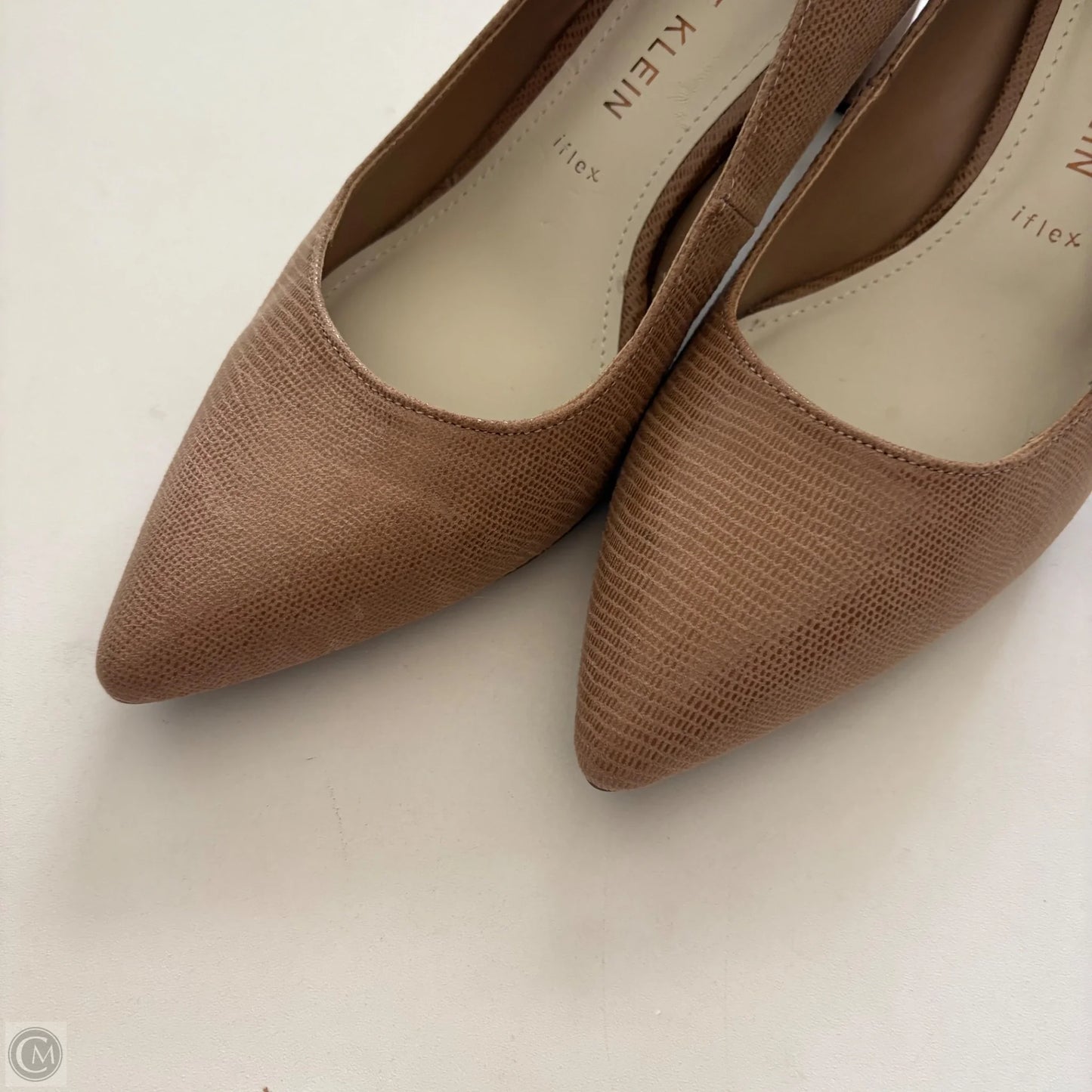 Shoes Heels Kitten By Anne Klein In Tan, Size: 8.5