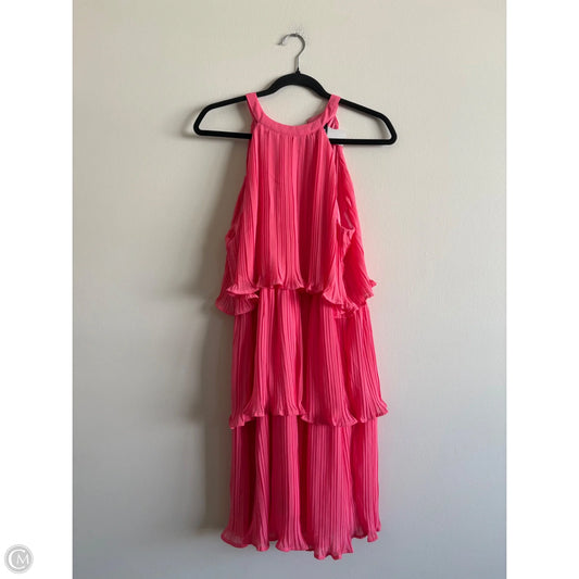 Dress Party Short By Zesica In Coral, Size: L