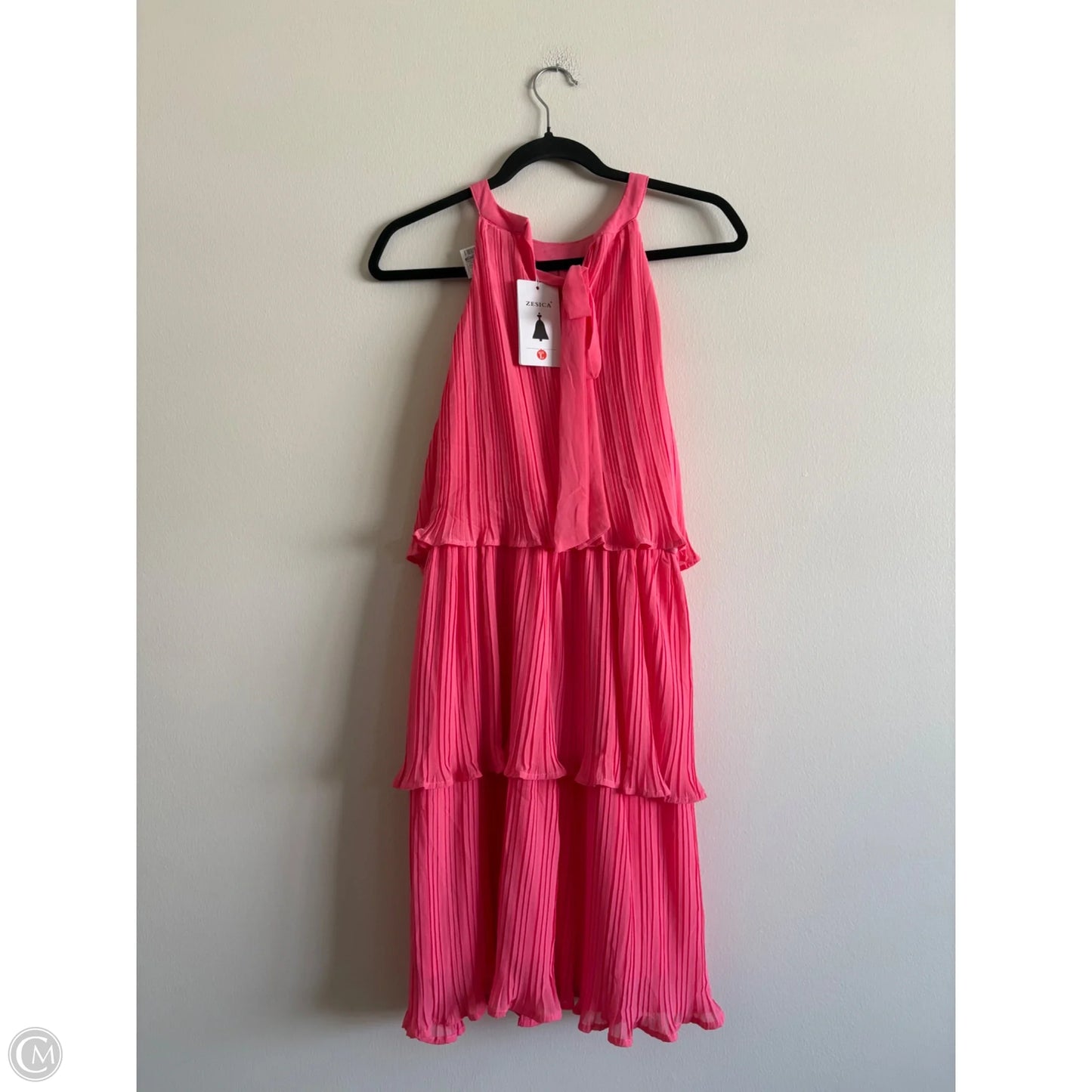 Dress Party Short By Zesica In Coral, Size: L