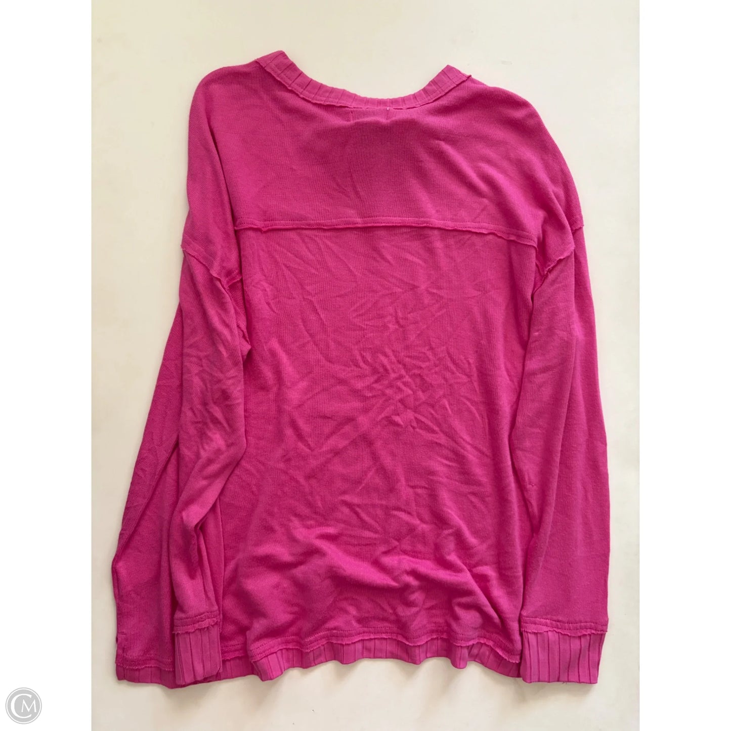 Sweater By Wonderly In Pink, Size: L