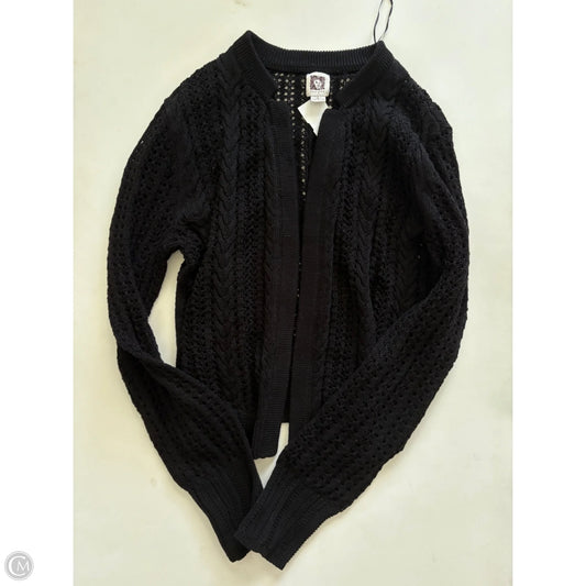Cardigan By Anne Klein In Black, Size: L