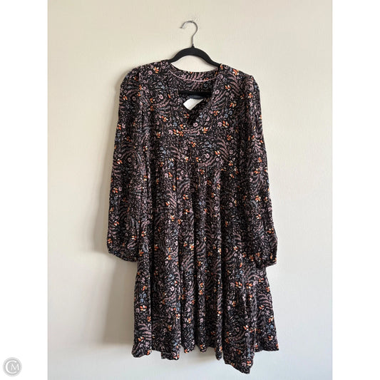 Dress Casual Midi By Maeve In Floral Print, Size: M