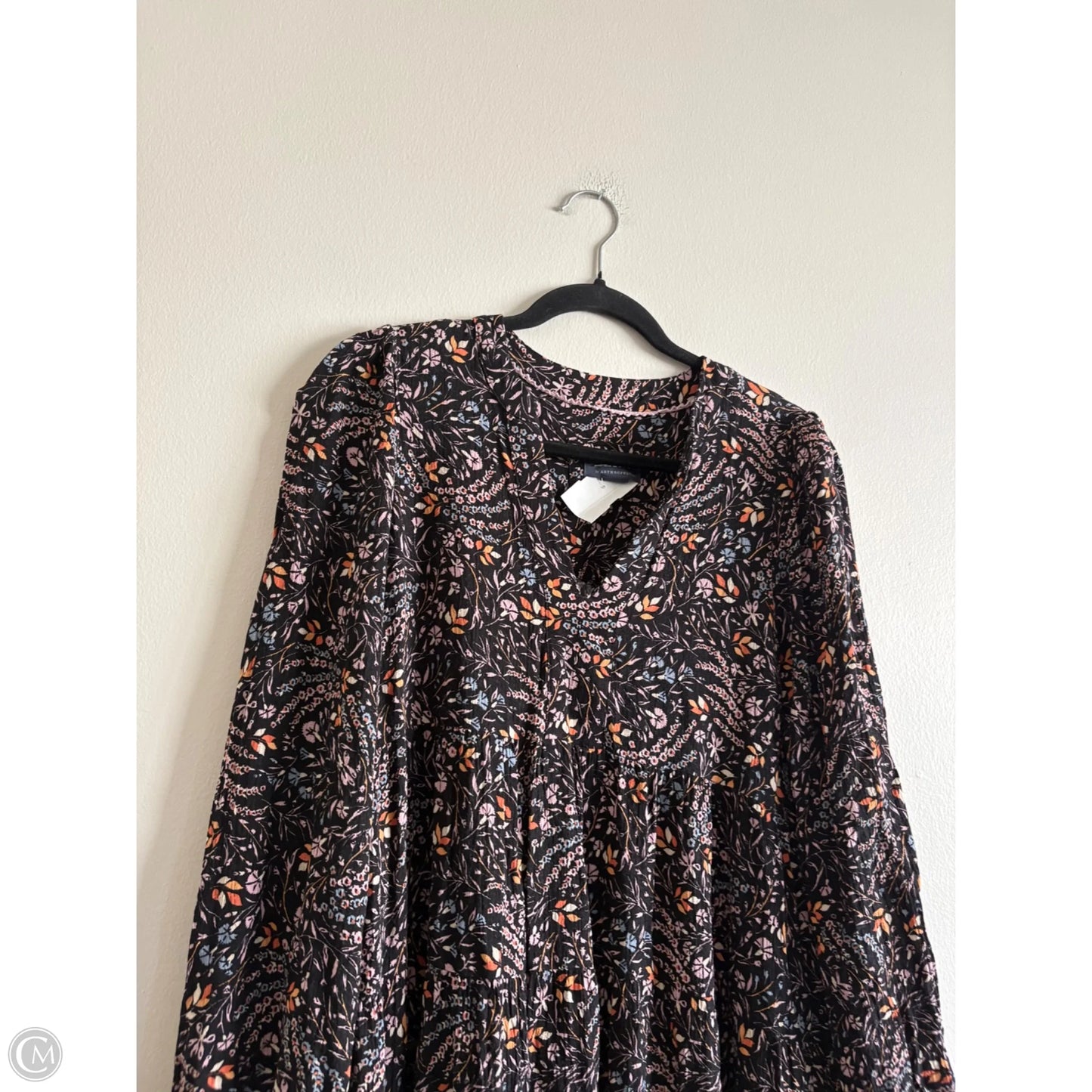 Dress Casual Midi By Maeve In Floral Print, Size: M