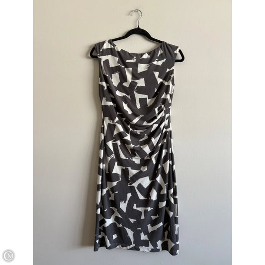 Dress Work By Lauren By Ralph Lauren In Grey, Size: 6