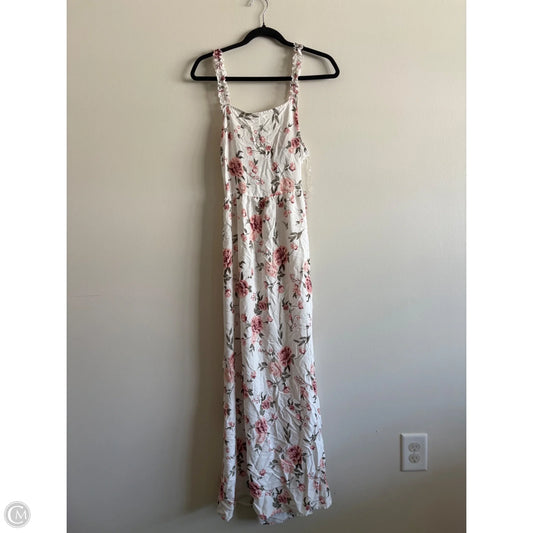 Dress Casual Maxi By vine & valley In Floral Print, Size: M