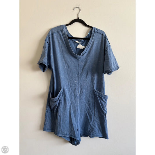 Romper By New In In Blue, Size: M