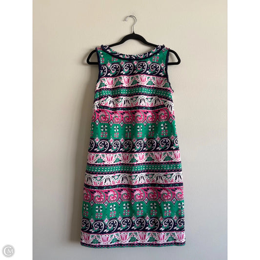 Dress Party Midi By Talbots In Multi-colored, Size: 4