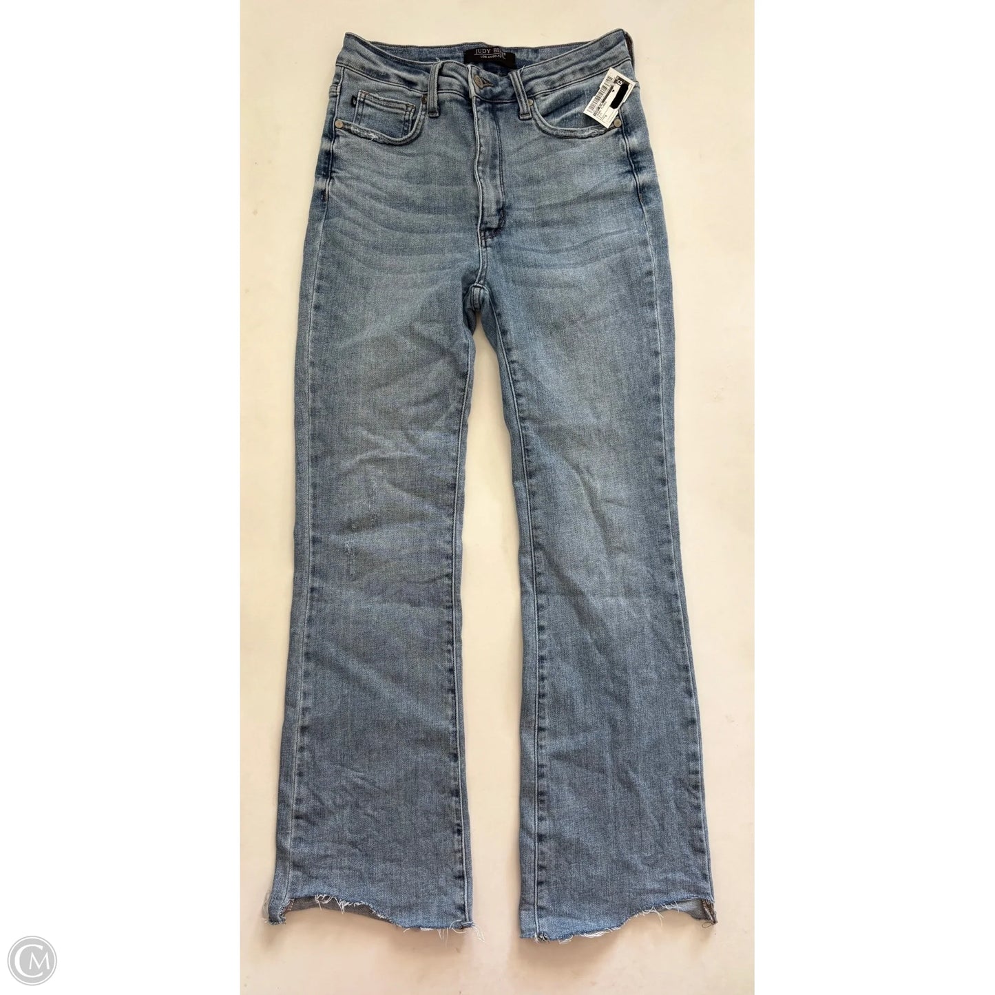 Jeans Flared By Judy Blue In Blue, Size: 6