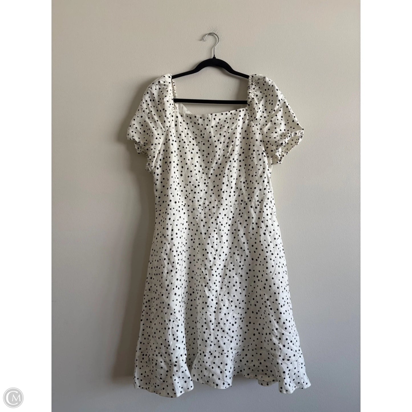 Dress Casual Short By Loft In Polkadot Pattern, Size: 12