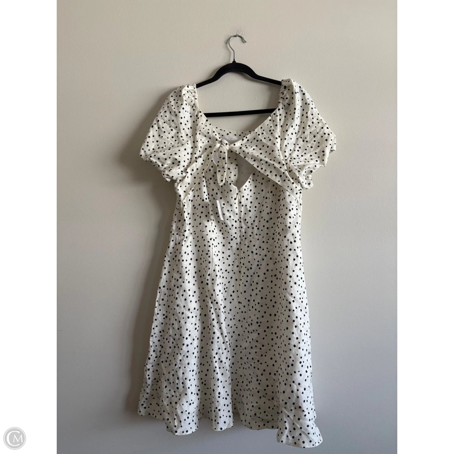 Dress Casual Short By Loft In Polkadot Pattern, Size: 12