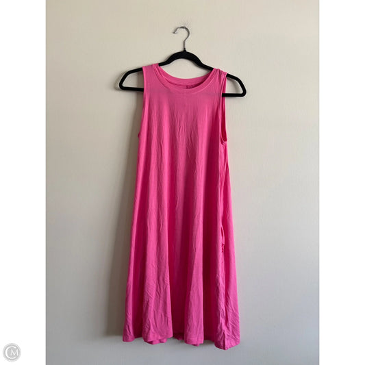 Dress Casual Short By Time And Tru In Pink, Size: M