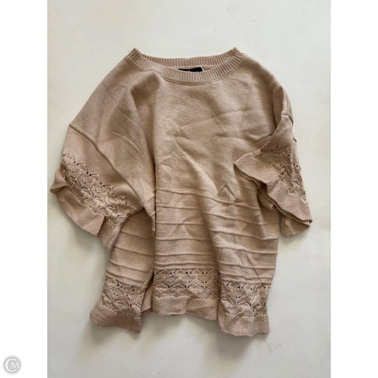 Sweater By YEOKOU In Tan, Size: L