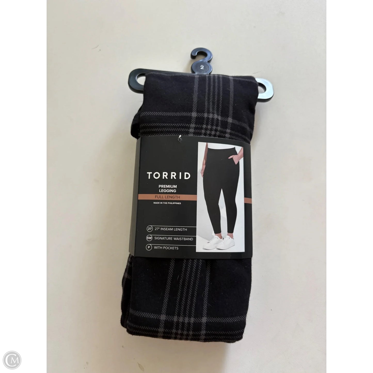 Pants Leggings By Torrid In Plaid Pattern, Size: 2x