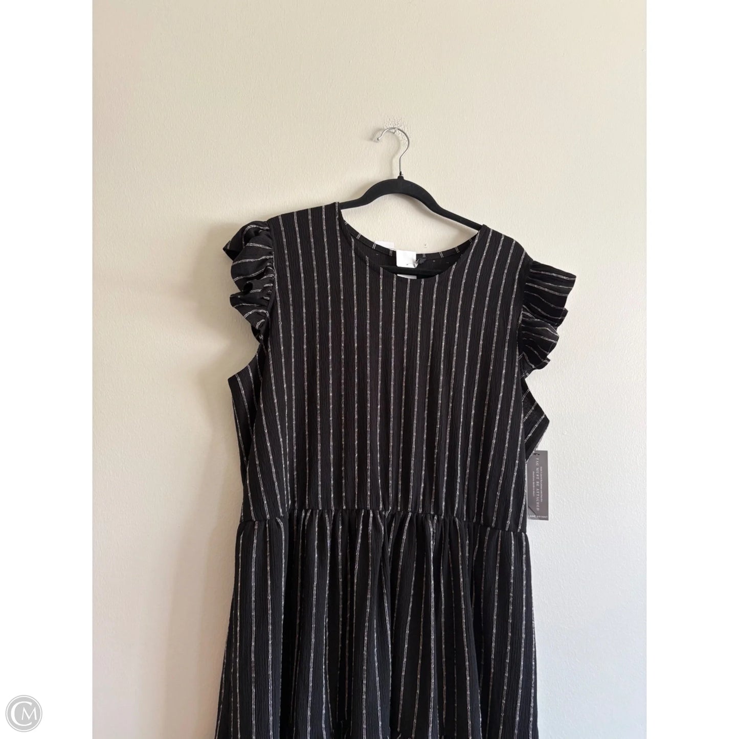 Dress Casual Maxi By Lane Bryant In Black, Size: 18