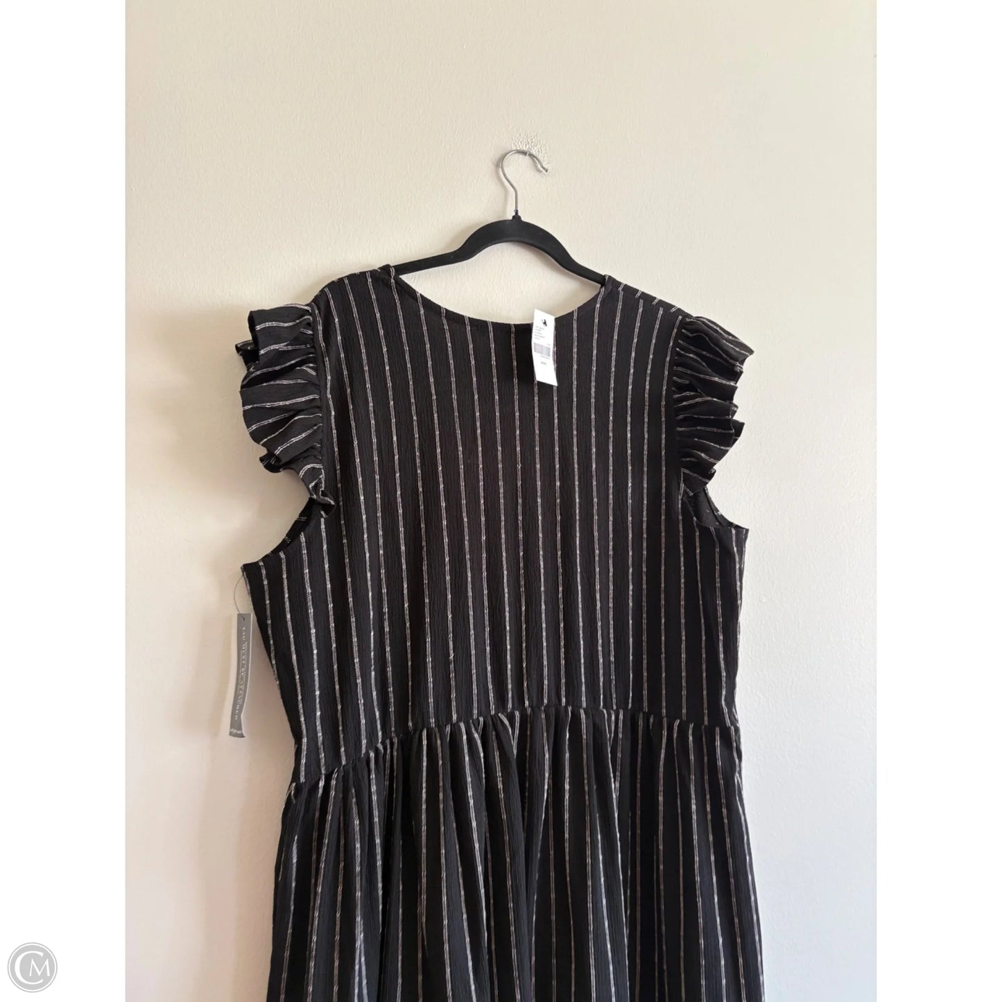 Dress Casual Maxi By Lane Bryant In Black, Size: 18