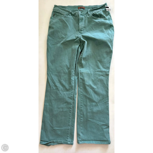 Jeans Flared By Judy Blue In Aqua, Size: 18
