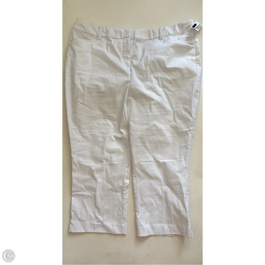 Pants Dress By Lane Bryant In White, Size: 20